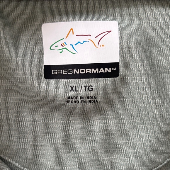 Greg Norman Collection Green and Blue Polo Shirts - Picture 3 of 4